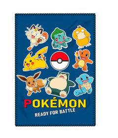 Pokemon polar blanket 8435631315025