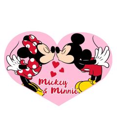 DISNEY Disney Mickey & Minnie 3D cushion