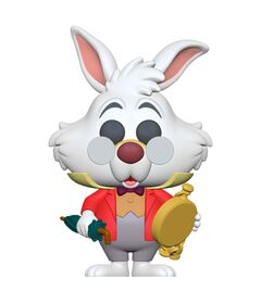 POP figure Disney Alice in Wonderland 70th White Rabbit with Watch