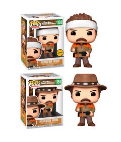 FUNKO POP figure Parks and Rec Hunter Ron 5 + 1 Chase