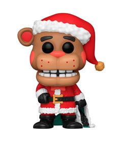 POP figure Five Nights at Freddys Holiday Santa Freddy