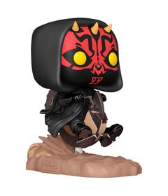 POP figure Rides Deluxe Star Wars Darth Maul On Bloodfin Speeder 889698760140
