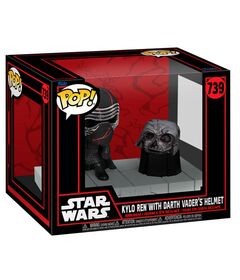 POP figure Deluxe Star Wars Kylo Ren with Darth Vader Helmet 889698807722