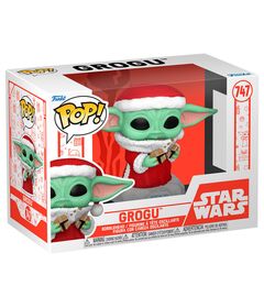 POP figure Star Wars Grogu with Christmas Cookie 889698800099