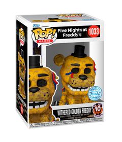 Funko Pop! FNAF Withered Golden Freddy 83091