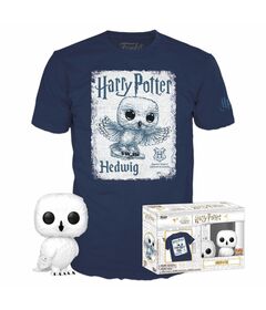 Funko Set figure POP & Tee Harry Potter Edvige L