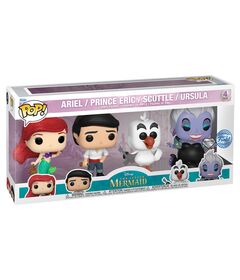 POP pack 4 figures Disney Little Mermaid Exclusive