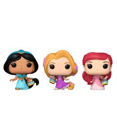 Carrot Pocket POP blister 3 figures Disney Princess Rapunzel Ariel Jasmin 889698764445