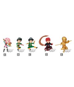 BANPRESTO Naruto Shippuden Narutop99 vol.4 world collectable figure 7cm