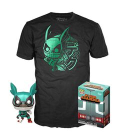 Set POP figure & Tee My Hero Academia Deku with Helmet (XL)