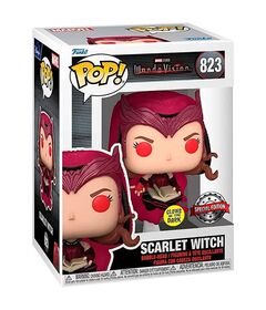 Funko Pop! WandaVision Scarlet Witch GLOW Bobble 823