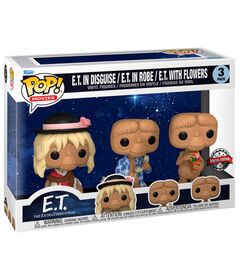 Funko Pop! E.T. In Disguise In Robe Flowers 3 Pack