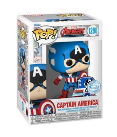 POP figure Marvel Los Vengadores Avengers Captain America Exclusive 889698701280
