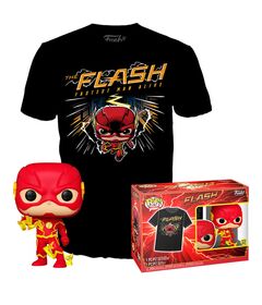 Set figure POP & Tee DC Comics The Flash (XL)