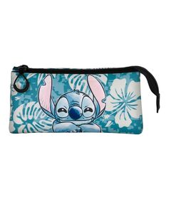 Disney Stitch Aloha triple pencil case 8445118061833