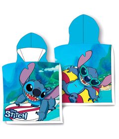 DISNEY Disney Stitch Surf cotton poncho towel