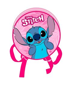 Disney Stitch round backpack 27cm 8435631348788