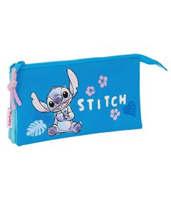 Disney Stitch Hawaii triple pencil case