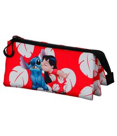 Disney Stitch Kiss triple pencil case 8445118063592