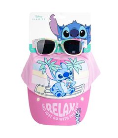 Disney Stitch set cap + sunglasses 18445484470434