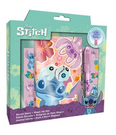 KIDS LICENSING Disney Stitch Diary + magic pen