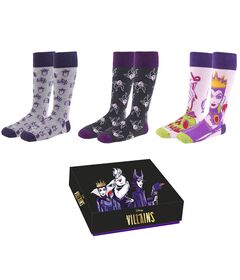 CERDÁ Disney Villains pack 3 socks
