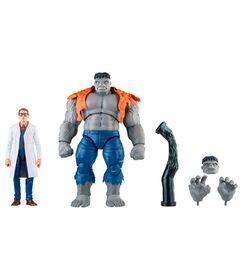 Marvel Avengers Beyond Earths Mightiest Gray Hulk & Dr. Bruce Banner figures 15cm