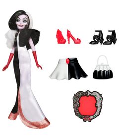 Disney Villains Cruella de Vil doll 28cm