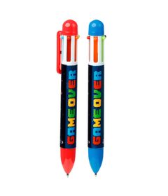 PUCKATOR Game Over multicolour pen