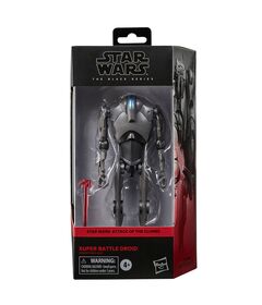 Star Wars Attack of the Clones Super Battle Droid figure 15cm