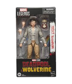 Marvel Legends Series Deadpool & Wolverine - Headpool with Marvels Logan figure 15cm 5010996283771