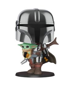 FUNKO BIG 25cm Star Wars The Mandalorian w/Child 380 49931