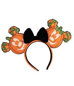 LOUNGEFLY Loungefly Disney Mickey Pumpkin headband
