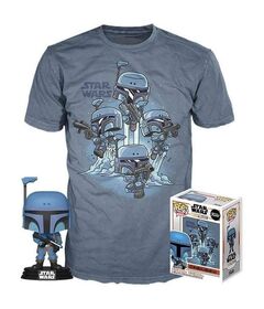 Set figure POP & Tee Star Wars Mandalorian (L)