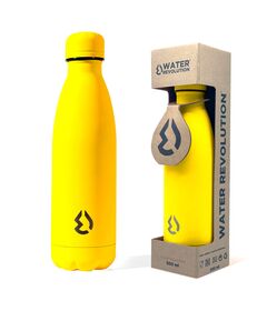 WATER REVOLUTION Water Revolution Fluor Yellow water bottle 500ml