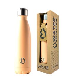 WATER REVOLUTION Water Revolution Peach water bottle 500ml