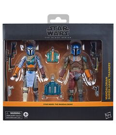 Star Wars The Mandalorian - Mandalorian & Shriek-Hawk Trainers set 2 figures 15cm 5010996250858