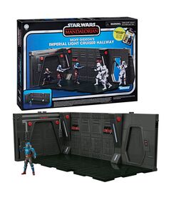 Star Wars Playset Moff Gideons Imperial Light Cruiser Hallway + Mandalorian Privateer figure 9,5cm 5010996204424