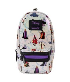 Loungefly Disney Villains Iridiscent pencil case 671803530393