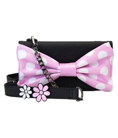 Loungefly Disney Minnie Floral Rock the Dots shoulder bag 671803534254