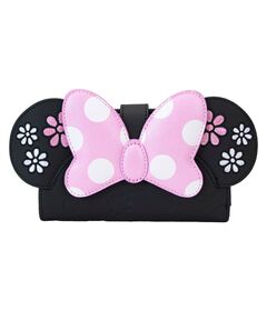 LOUNGEFLY Loungefly Disney Minnie Floral Rock the Dots wallet