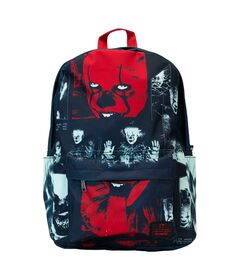 Loungefly IT Pennywise I Heart nylon backpack 44cm 671803534506