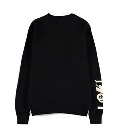 DIFUZED Marvel Loki Logo Text crewneck sweater