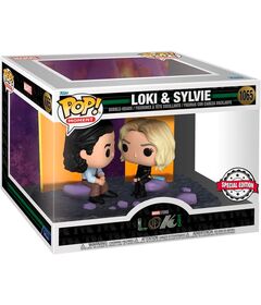 POP figure Moment Marvel Loki - Loki and Sylvie Exclusive