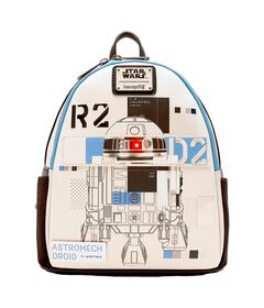 FUNKO Loungefly Mini Zaino Star Wars R2-D2 Lights Up STBK0450