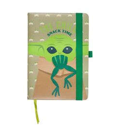 CERDÁ Stars Wars The Mandalorian Yoda Child A5 faux-leather notebook