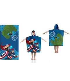 MARVEL Marvel Avengers Cotton poncho towel