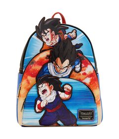 Loungefly Dragon Ball Z Trio backpack 31cm 671803448322