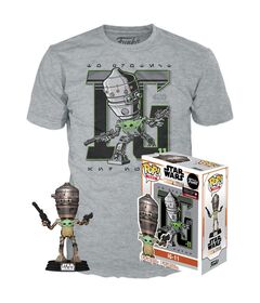Set figure POP & Tee Star Wars IG-11 With the Child Exclusive (S)