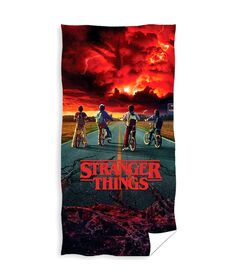 Stranger Things microfibre beach towel 8435631308966